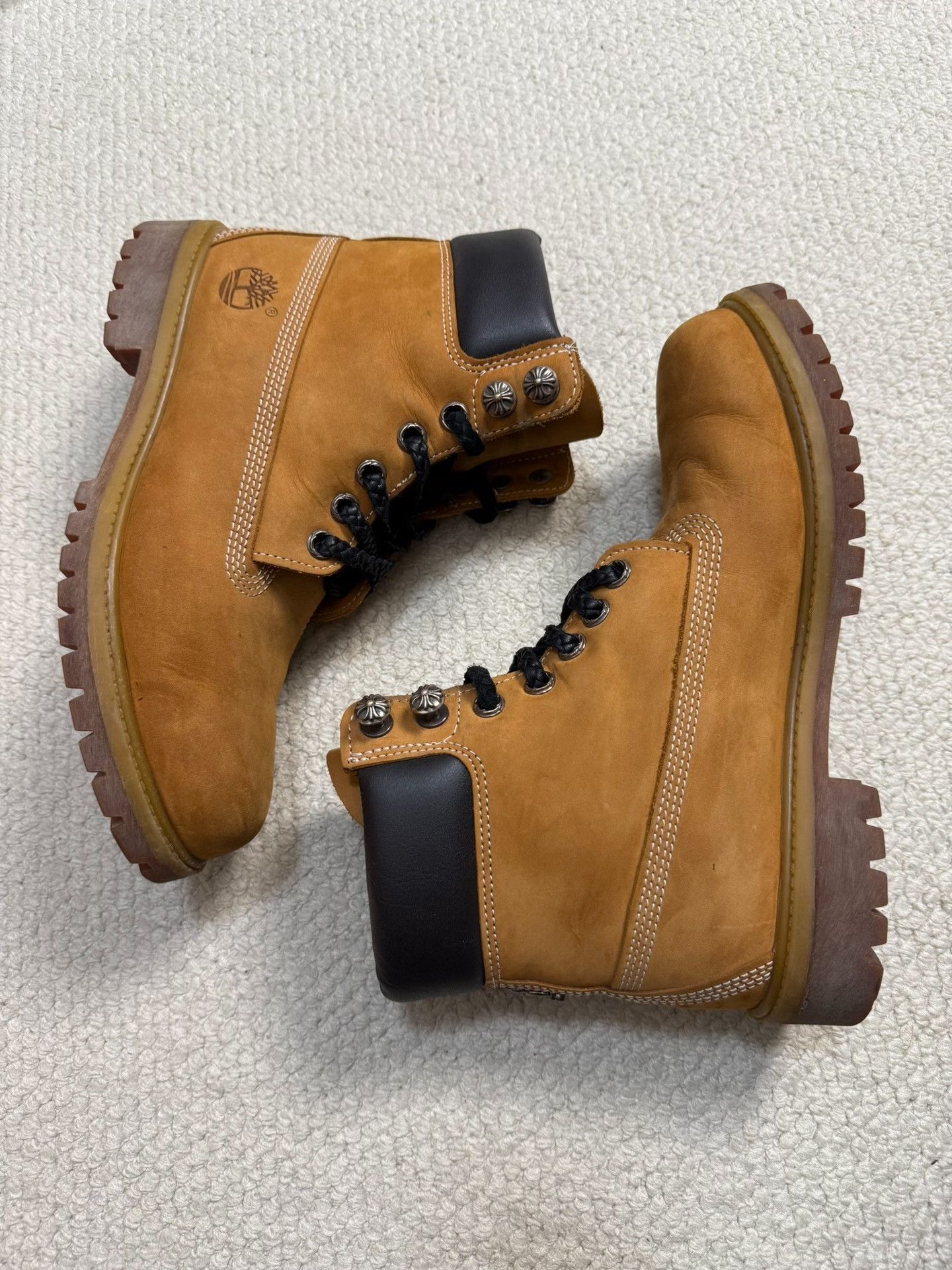 Chrome Hearts Chrome Hearts x Timberland Boots Size US 9 / EU 42 - 1 Thumbnail