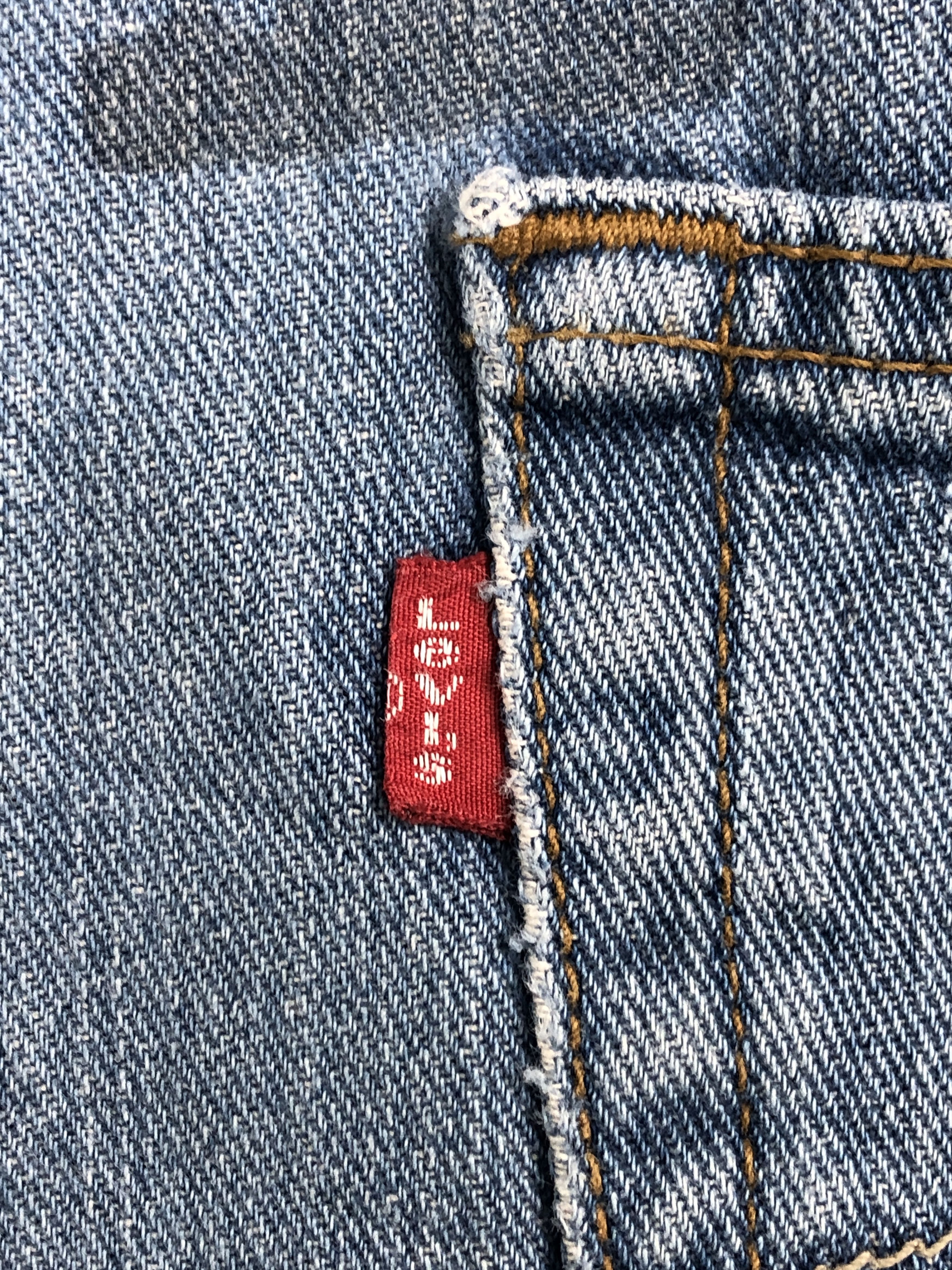 Levi's × Vintage Vintage Levis 505 Faded Blue Jeans DP2475 Size US 34 / EU 50 - 6 Thumbnail