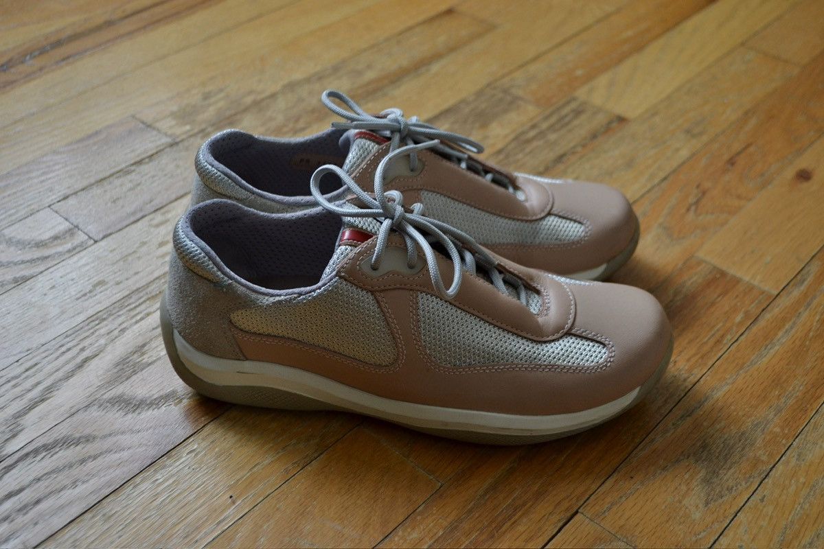 Prada 2000s America’s Cup Sneakers Size US 7 / IT 37 - 3 Thumbnail