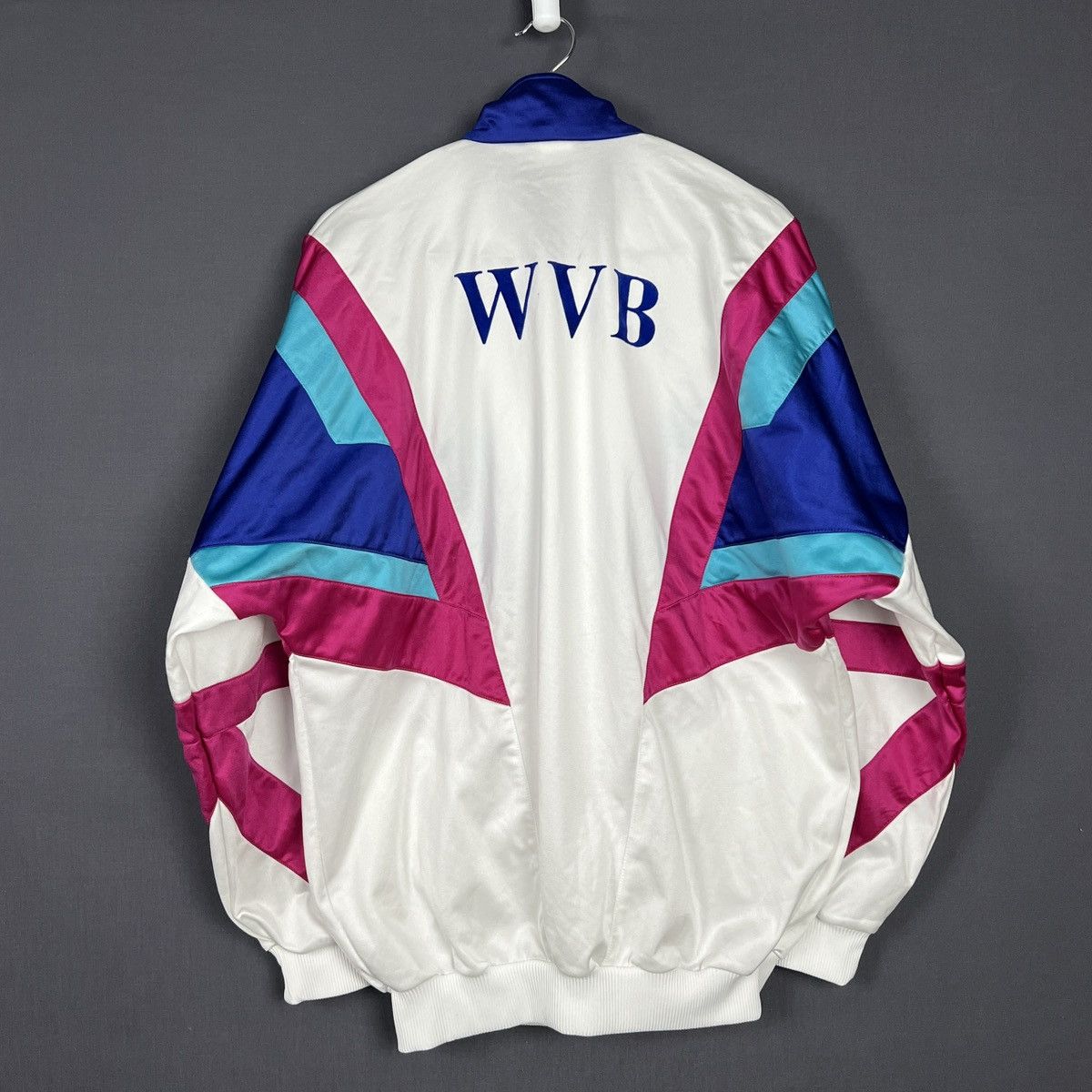 Adidas 80s Adidas KSV wvb Vintage multicolour Track Jacket size L Size US L / EU 52-54 / 3 - 4 Thumbnail