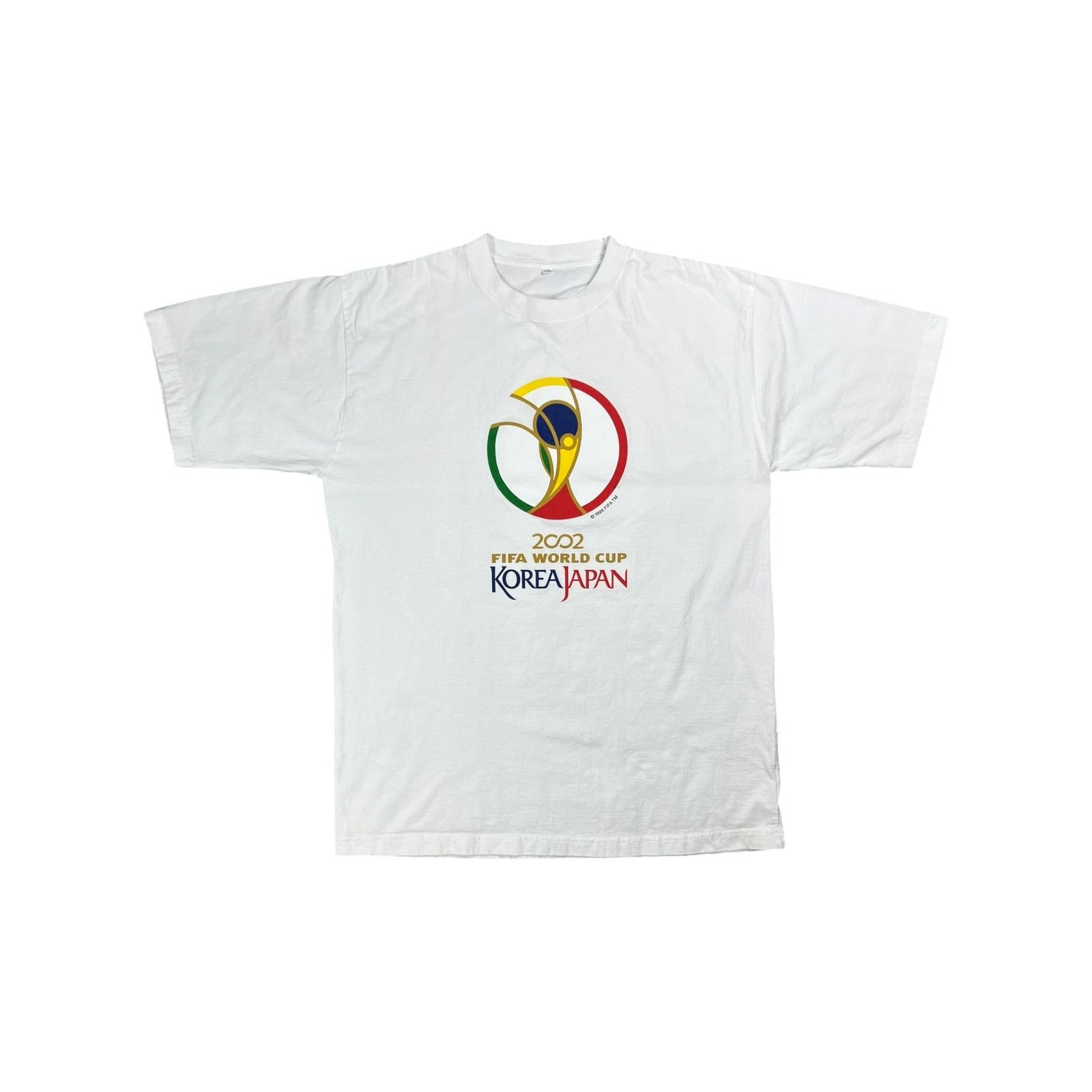 Vintage 2002 FIFA World Cup Korea Japan Soccer tee (XL)