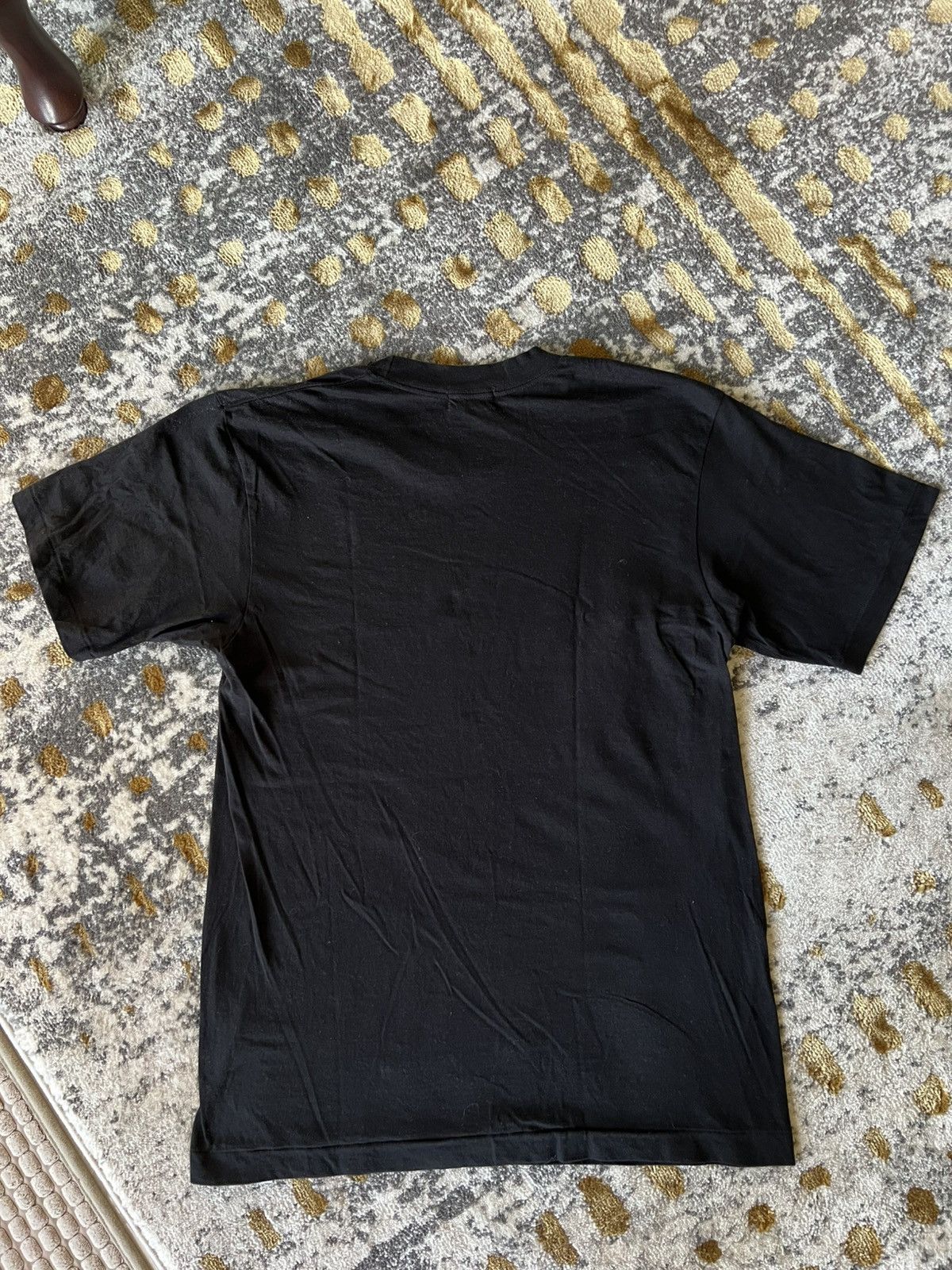 Vintage × Yves Saint Laurent Vintage Yves Saint Laurent Plain Black t-shirt Size US L / EU 52-54 / 3 - 10 Thumbnail