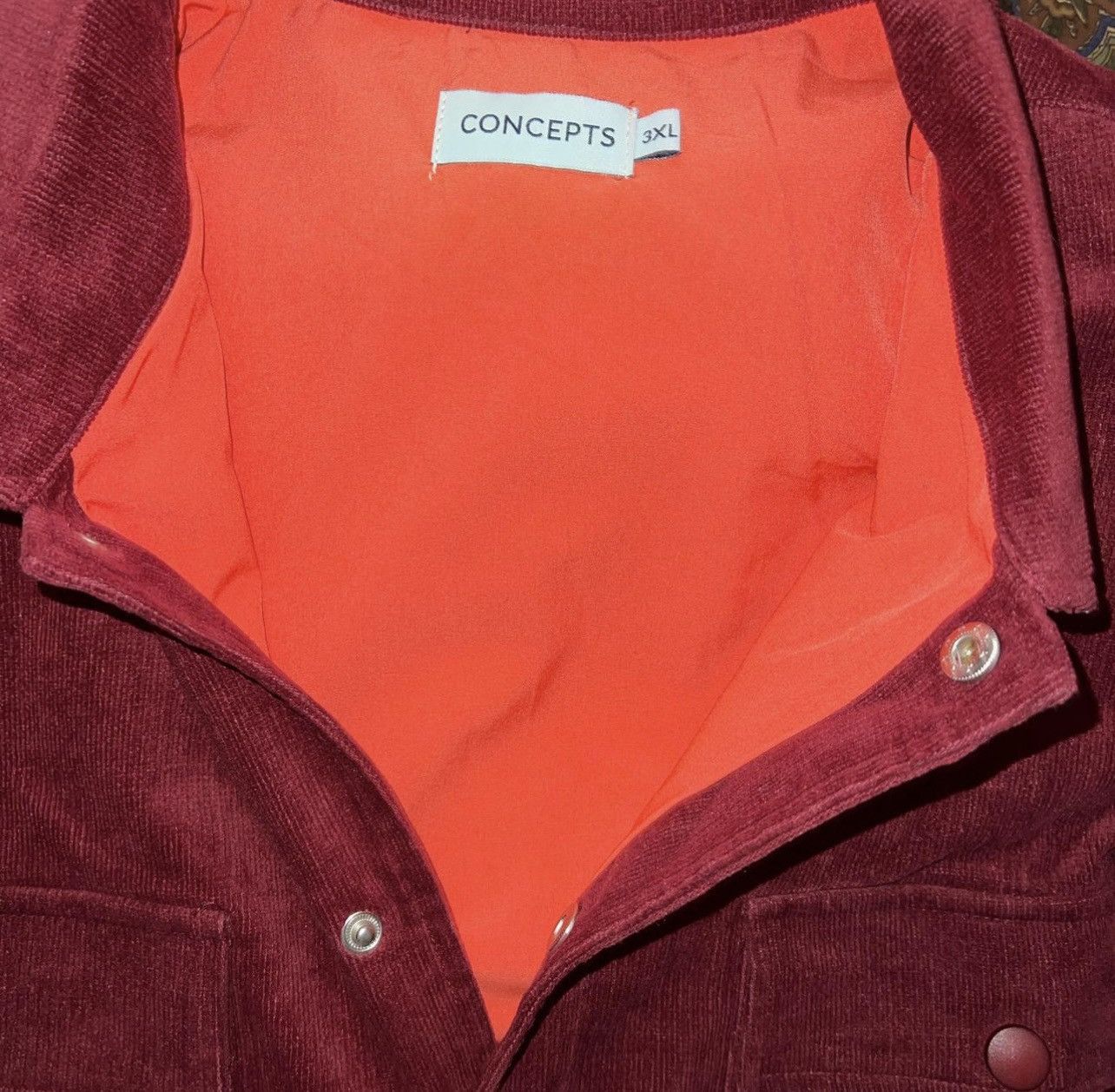 CNCPTS Concepts corduroy coach jacket size XXXL Size US XXL / EU 58 / 5 - 2 Thumbnail