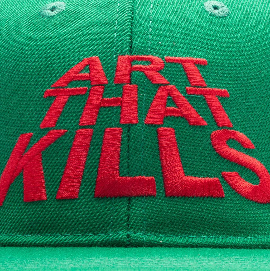 Gallery Dept. o1gr1nt0426 Size: 7 5/8 / ATK G-Patch Fitted Cap / Hat Green Size ONE SIZE - 4 Thumbnail