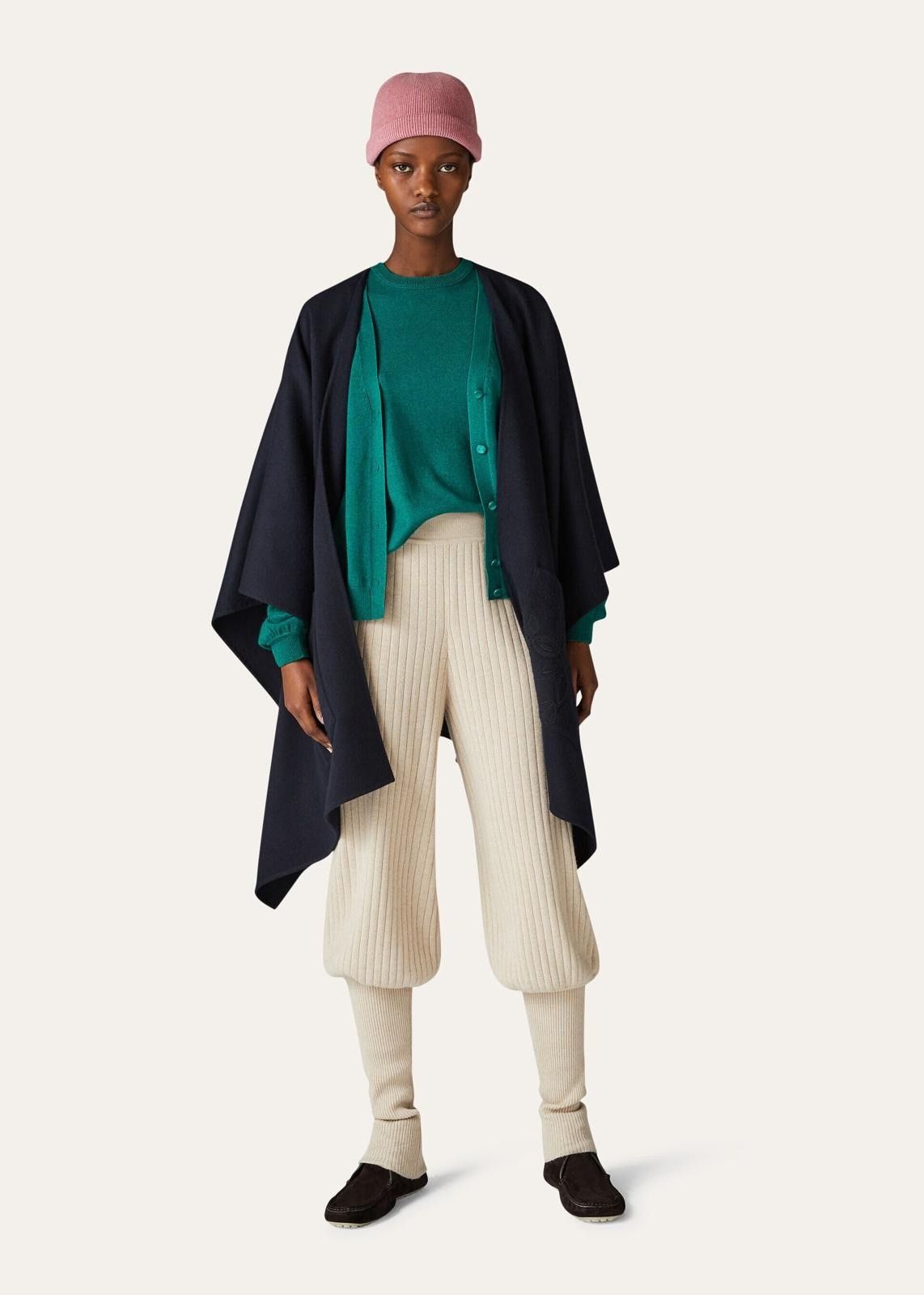 Loro Piana o1srvl11e0824 Ica Cashmere Silk Cardigan in Sea Green Size XS / US 0-2 / IT 36-38 - 4 Thumbnail