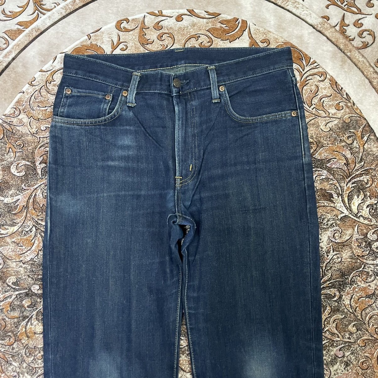 Edwin 🔥Vintage Edwin 503 Stoned Washed Distress Denim Jeans Size US 33 - 2 Thumbnail