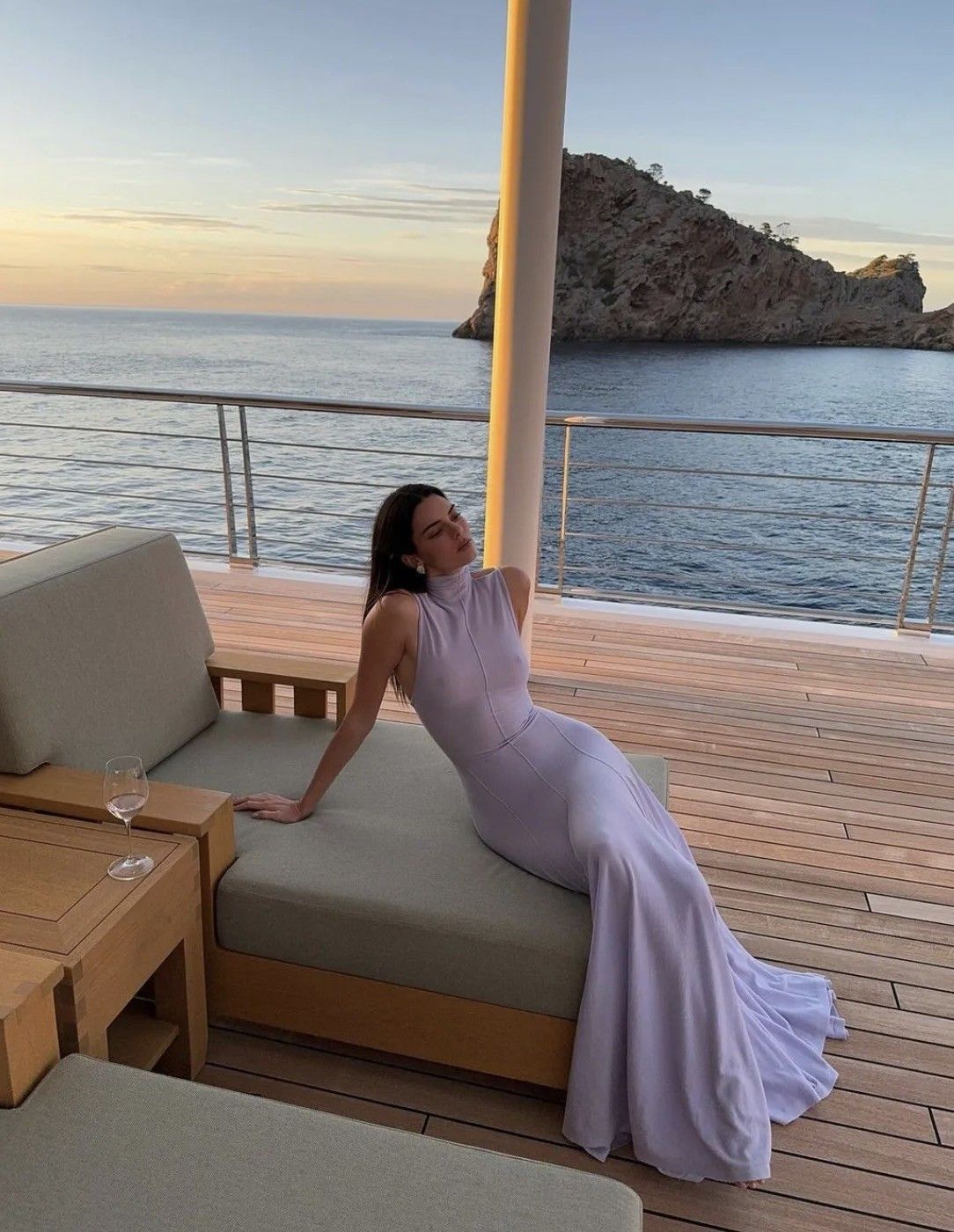 KHAITE Khaite Romee open-back draped merino wool maxi dress Small Size S / US 4 / IT 40 - 5 Thumbnail