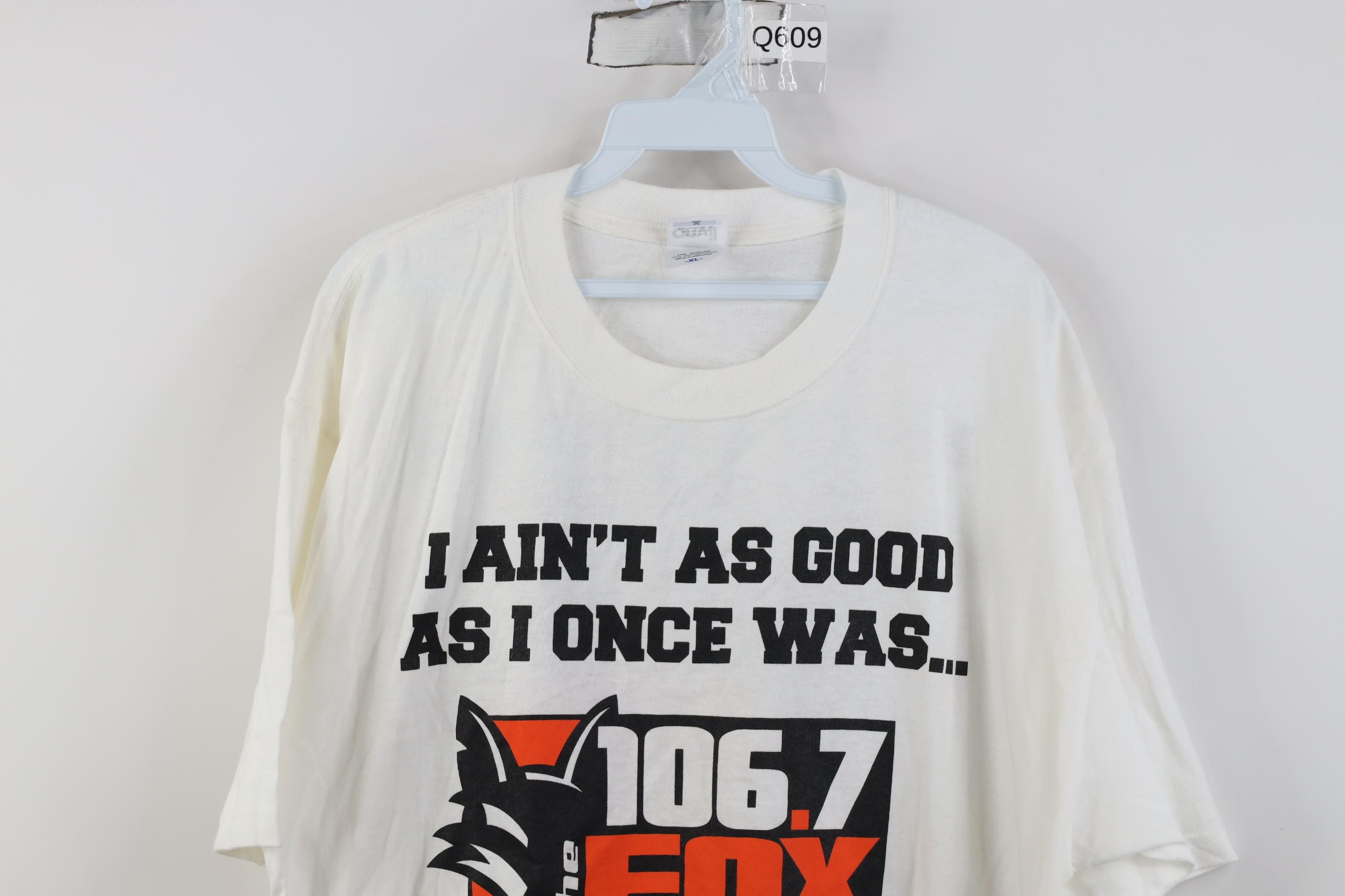 Vintage Vintage Y2K Fox 106.7 Radio Station Short Sleeve T-Shirt Size US XL / EU 56 / 4 - 2 Thumbnail