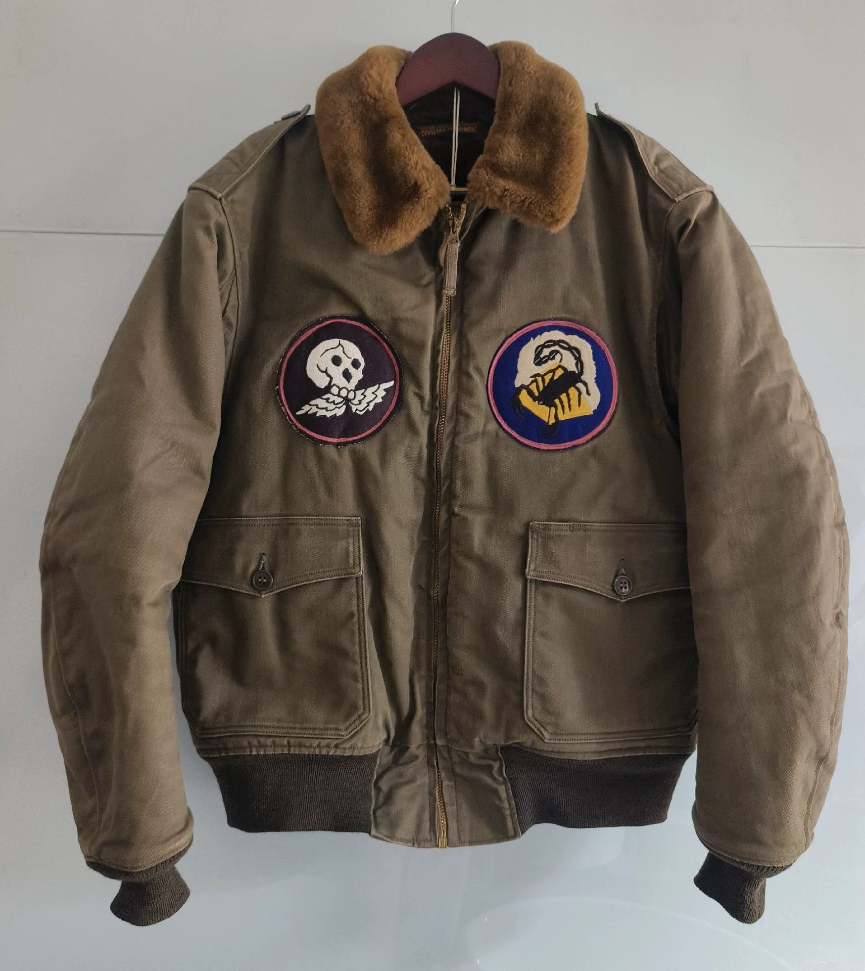 Freewheelers Freewheelers B-10 scorpion flying jacket Size US L / EU 52-54 / 3 - 1 Thumbnail