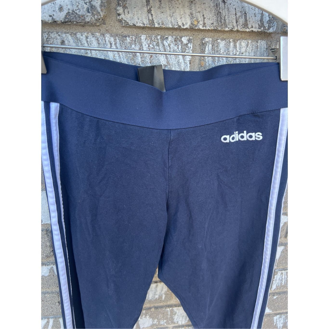 Adidas Adidas Blue Leggings Woman’s Size Small Size 27" / US 4 / IT 40 - 4 Thumbnail