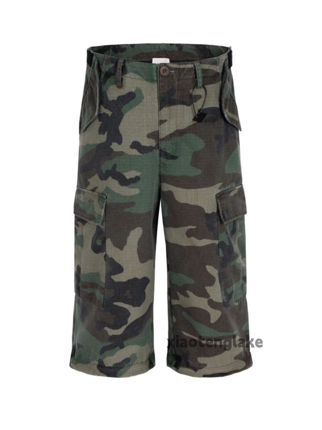 Designer × Japanese Brand × Vintage utility military outdoor skate hiphop camo cargo pants Size US 34 / EU 50 - 6 Thumbnail