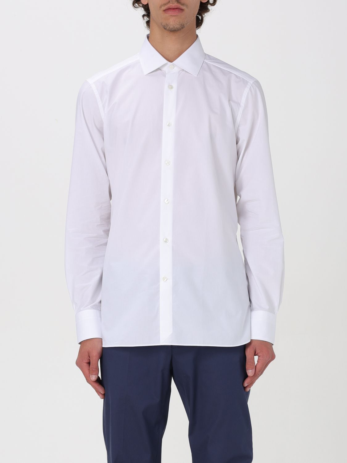 image of Ermenegildo Zegna Zegna Shirt Men White (Size XL)