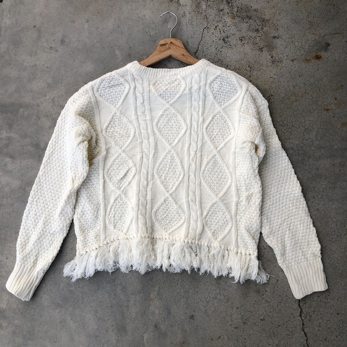 Japanese Brand 💥Japanese Lowrys Farm Pureknit Jumper/Memeri Mohair Pattern Size US M / EU 48-50 / 2 - 8 Thumbnail