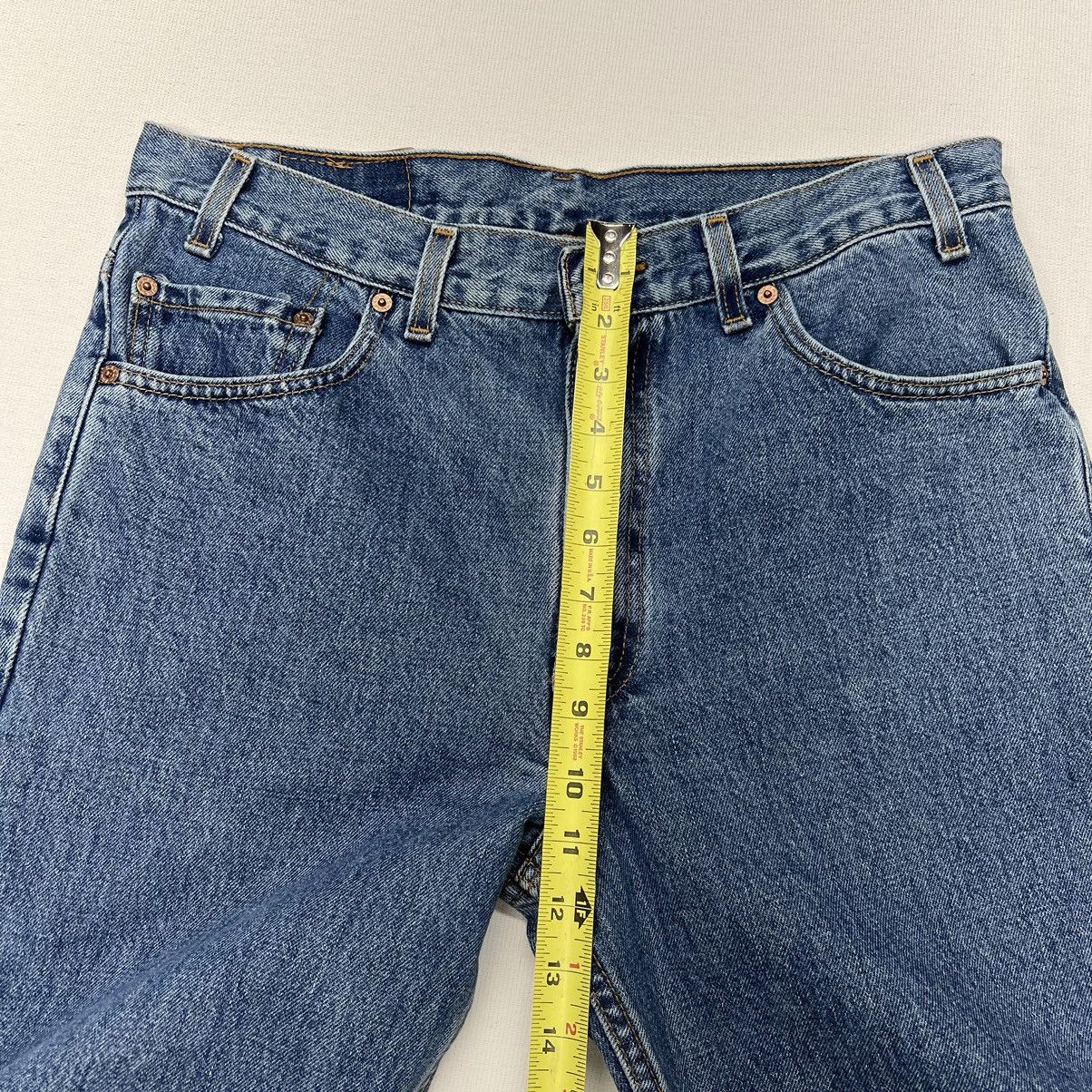 Levi's × Vintage VTG Levis Jeans 512 Blue Slim Taper Faded Washed Denim Size US 36 / EU 52 - 17 Thumbnail