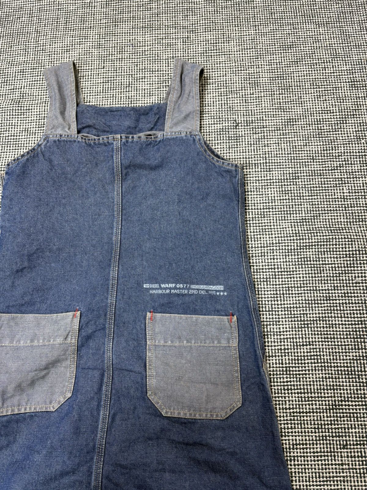 Diesel Vintage 90s diesel denim mini dress y2k style coquette Size M / US 6-8 / IT 42-44 - 3 Thumbnail