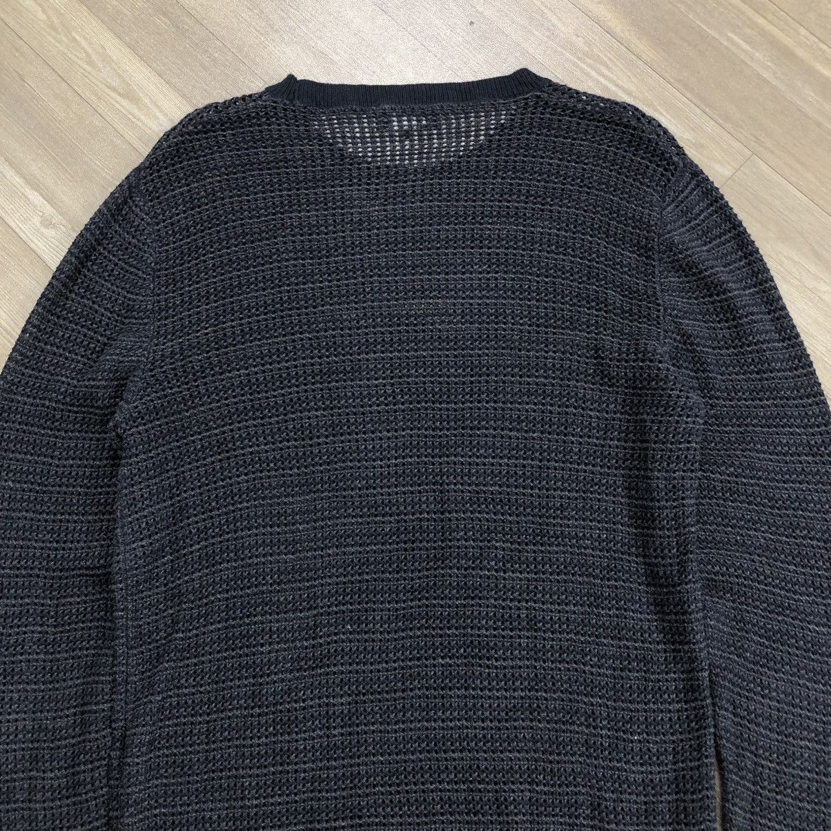 A.P.C. × Designer × Vintage Vintage A.P.C. Semi-Sheer Transparency Knit Sweater Grunge Size US S / EU 44-46 / 1 - 10 Thumbnail