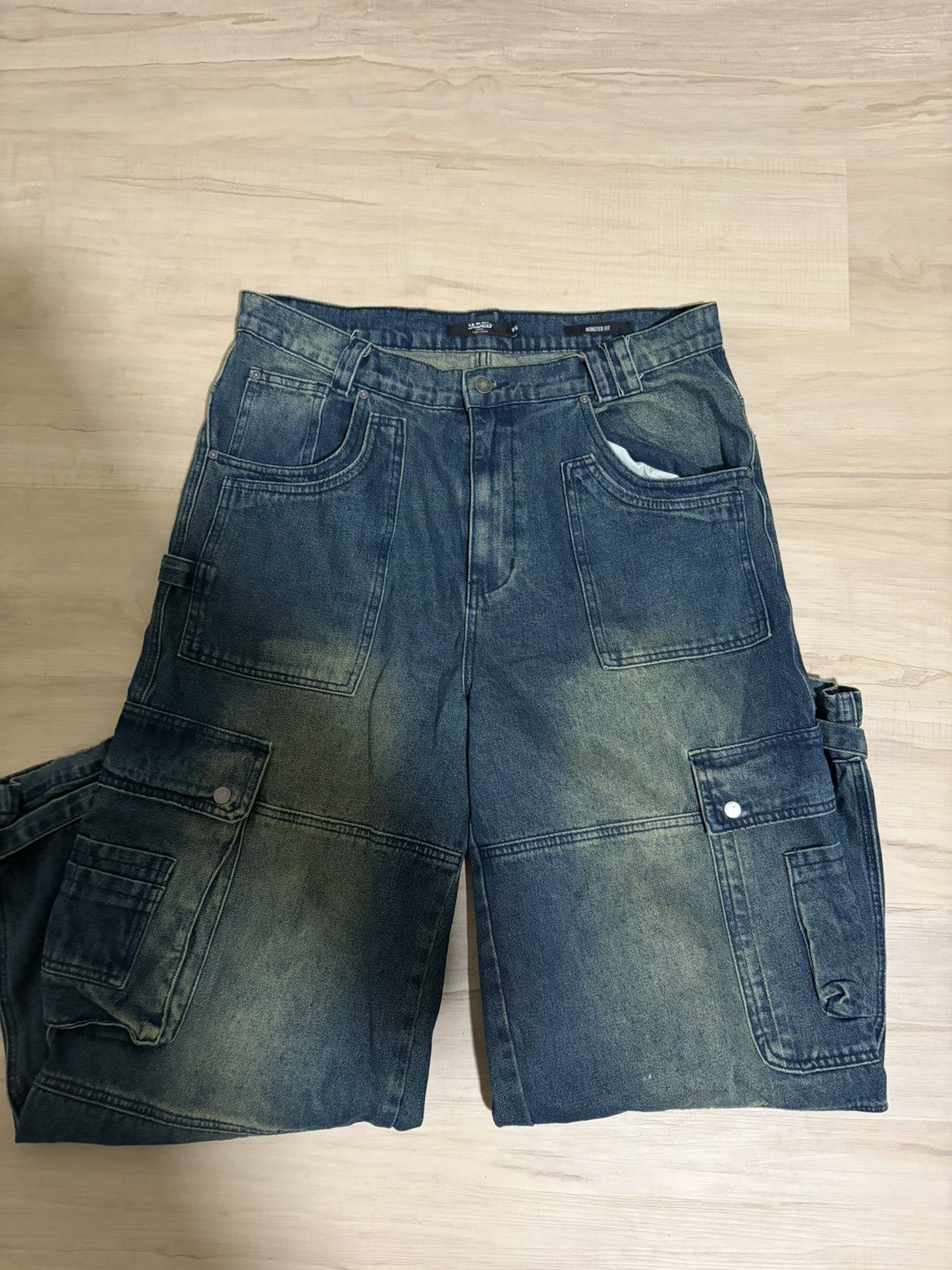Jaded London Baggy Cargo Pants Size US 36 / EU 52 - 4 Thumbnail