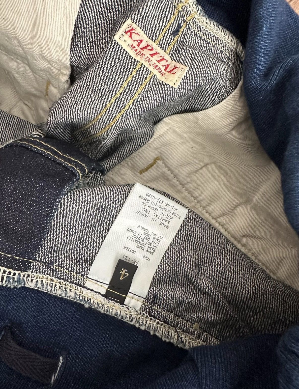 Kapital KAPITAL VINTAGE INDIGO PANTS Size US 36 / EU 52 - 3 Thumbnail