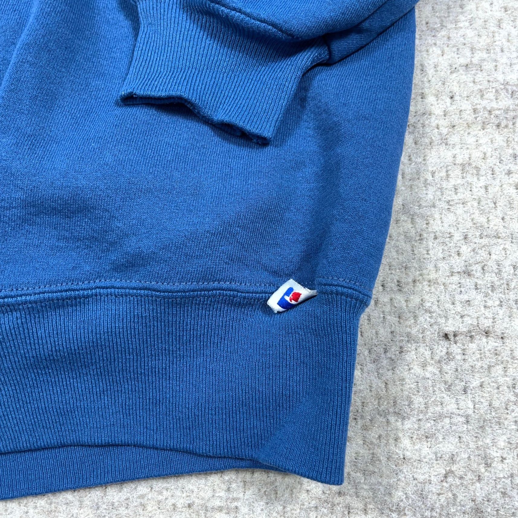 Russell Athletic Vintage Russell Sweatshirt Men 2XL Blue Crewneck USA 90s Spellout Embroidered Sweatshirt Size US XXL / EU 58 / 5 - 4 Thumbnail
