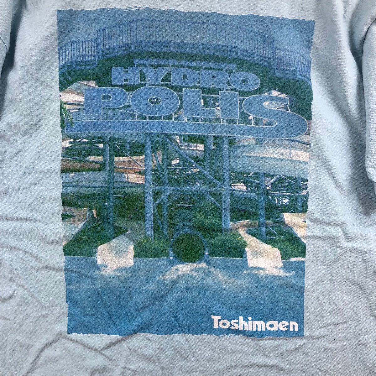 Japanese Brand × Vintage Vintage Hydro Polis Toshimaen T-Shirt Size US L / EU 52-54 / 3 - 4 Thumbnail