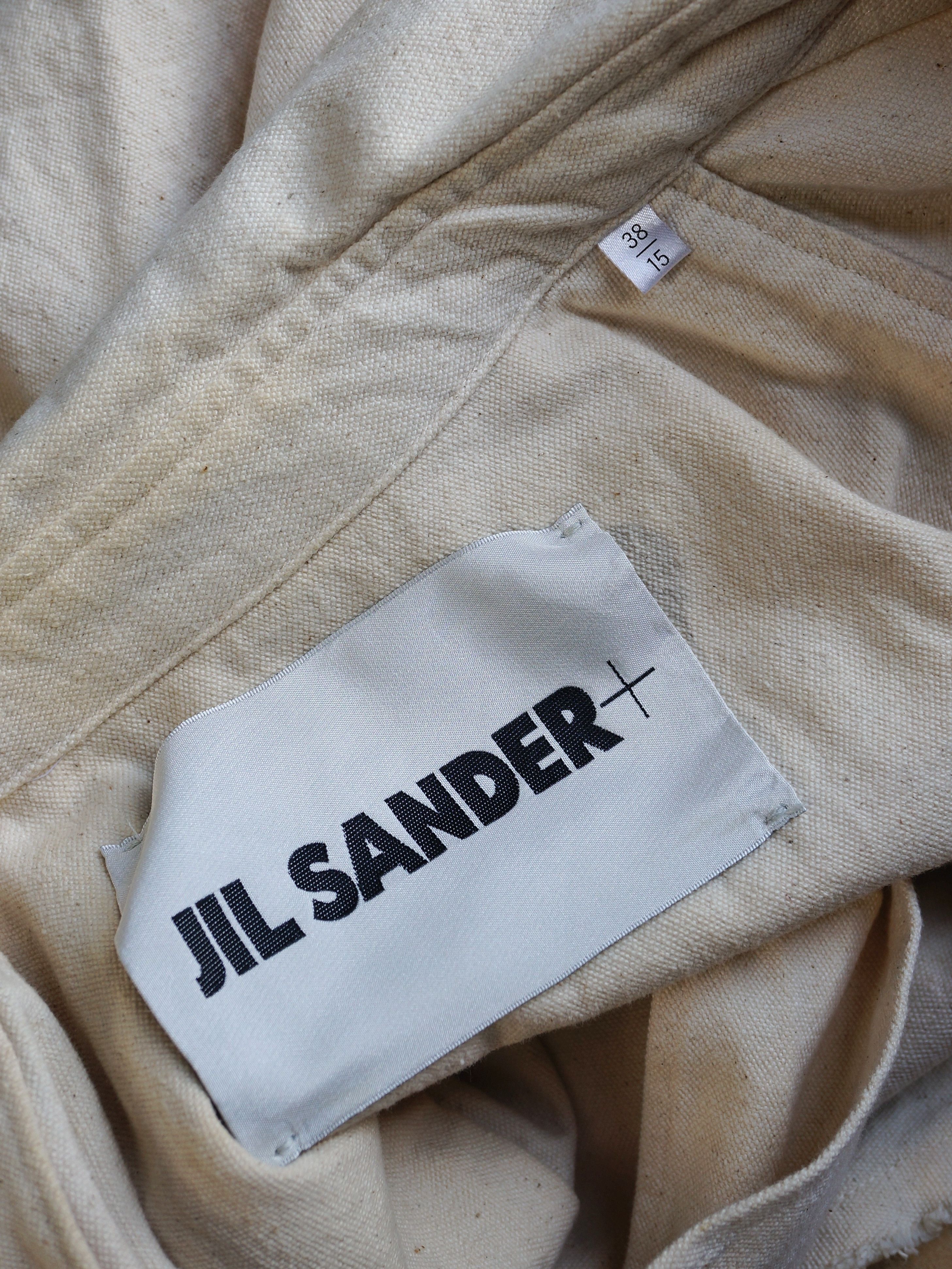 Jil Sander Jil Sander Canvas Shirt Size US M / EU 48-50 / 2 - 7 Thumbnail