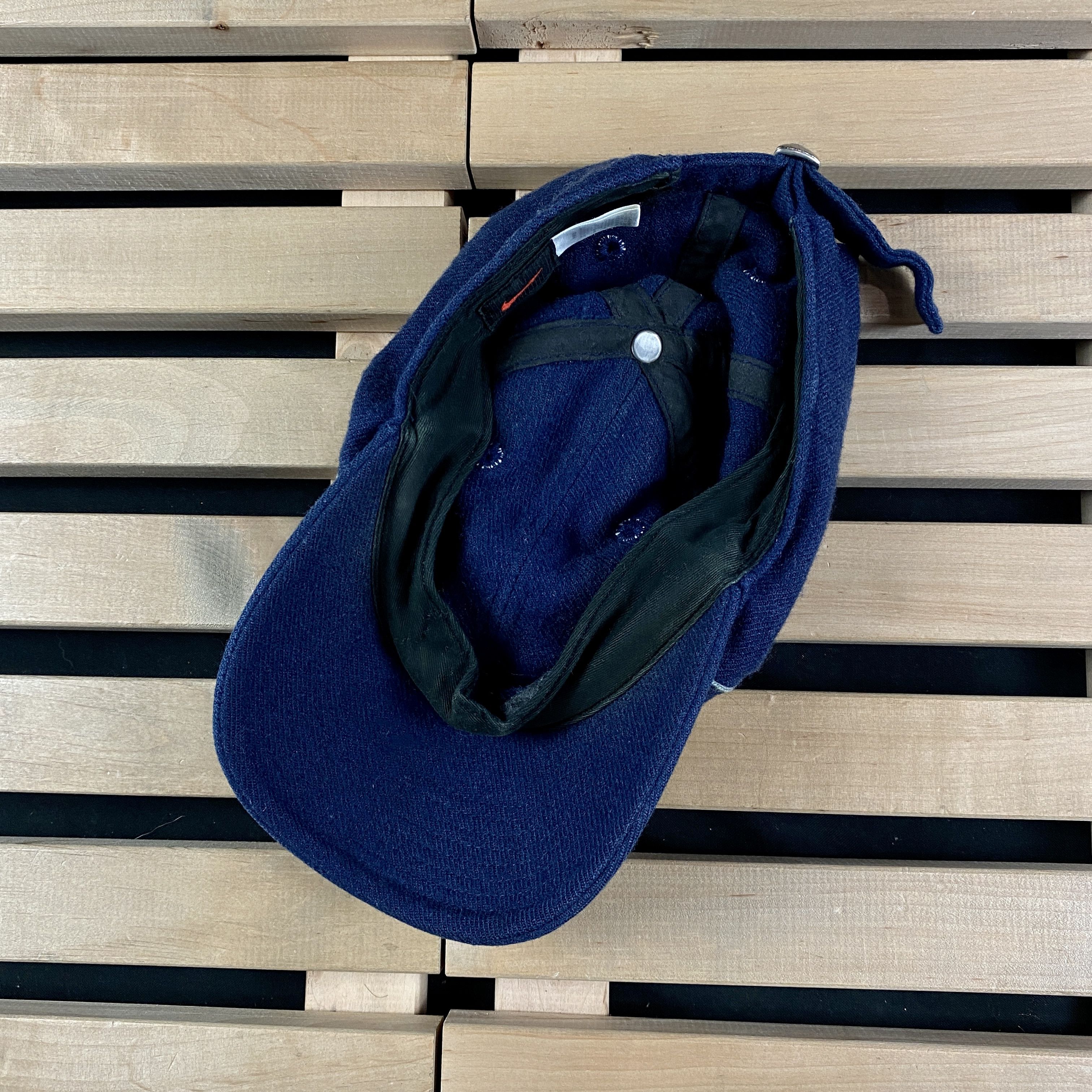 Nike × Vintage Mens Vintage Hat Cap Nike Swoosh 60% Wool 40% Acrylic Size ONE SIZE - 7 Thumbnail