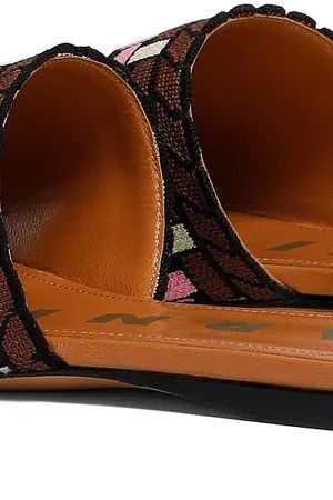 Marni o1w1db10125 Jacquard Sandals in Multicolor Size US 8 / IT 38 - 3 Thumbnail