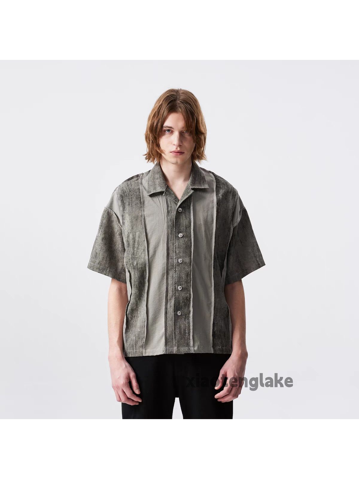 Vintage Unisex outdoor utility loose pattern festival aloha shirt Size US M / EU 48-50 / 2 - 2 Thumbnail