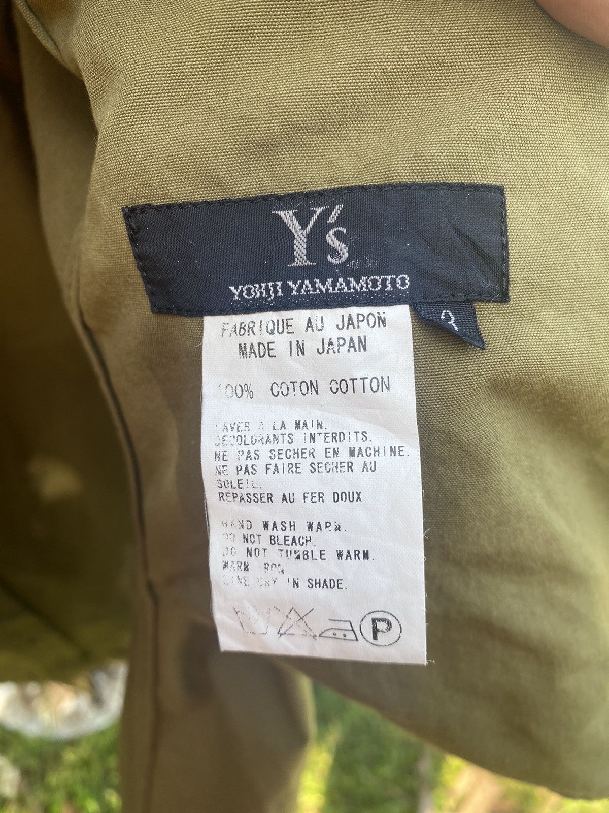 Y's Vintage Y’s Yohji Yamamoto Olive Mod Coat Japan Size US M / EU 48-50 / 2 - 22 Thumbnail
