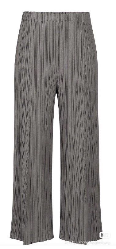 Issey Miyake issey miyake size:3 Grey casual pants Size US 27 - 1 Thumbnail