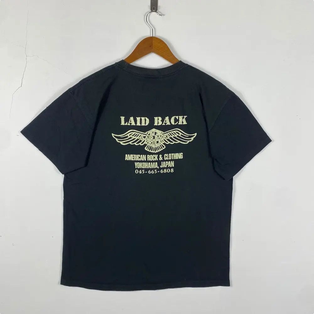 Vintage Vintage LAID BACK Bikers Have More Fun Than People Tee Size US L / EU 52-54 / 3 - 4 Thumbnail