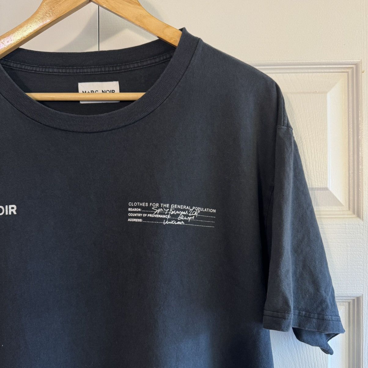 M+Rc Noir M+Rc Noir Short Sleeve T-Shirt Size US L / EU 52-54 / 3 - 3 Thumbnail