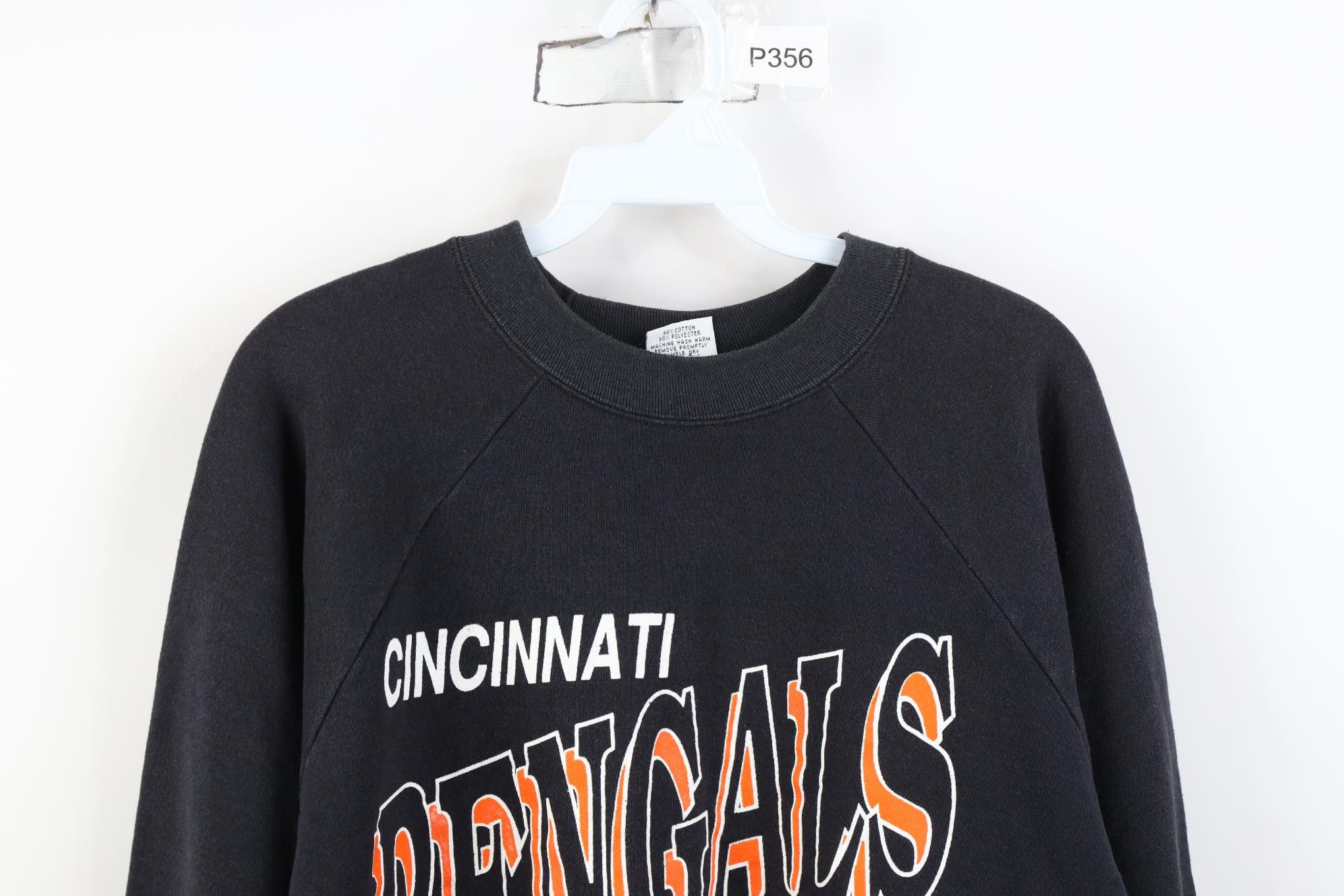 Vintage Vintage 90s Cincinnati Bengals Football Crewneck Sweatshirt Size US L / EU 52-54 / 3 - 2 Thumbnail