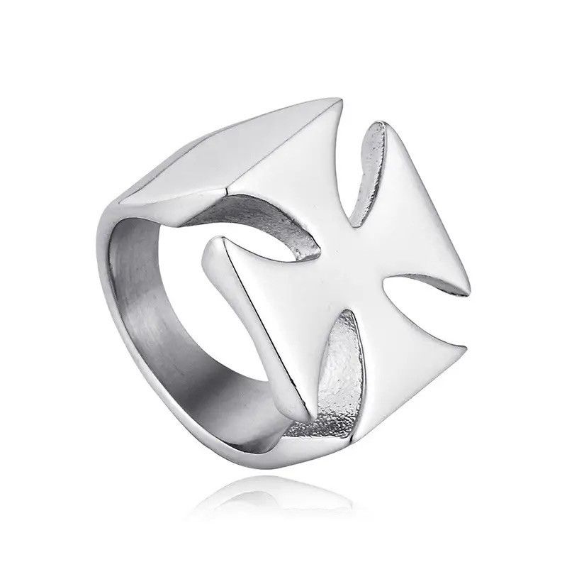 Designer × Jewelry × Vintage Cross Knights Templar Ring Size ONE SIZE - 1 Thumbnail