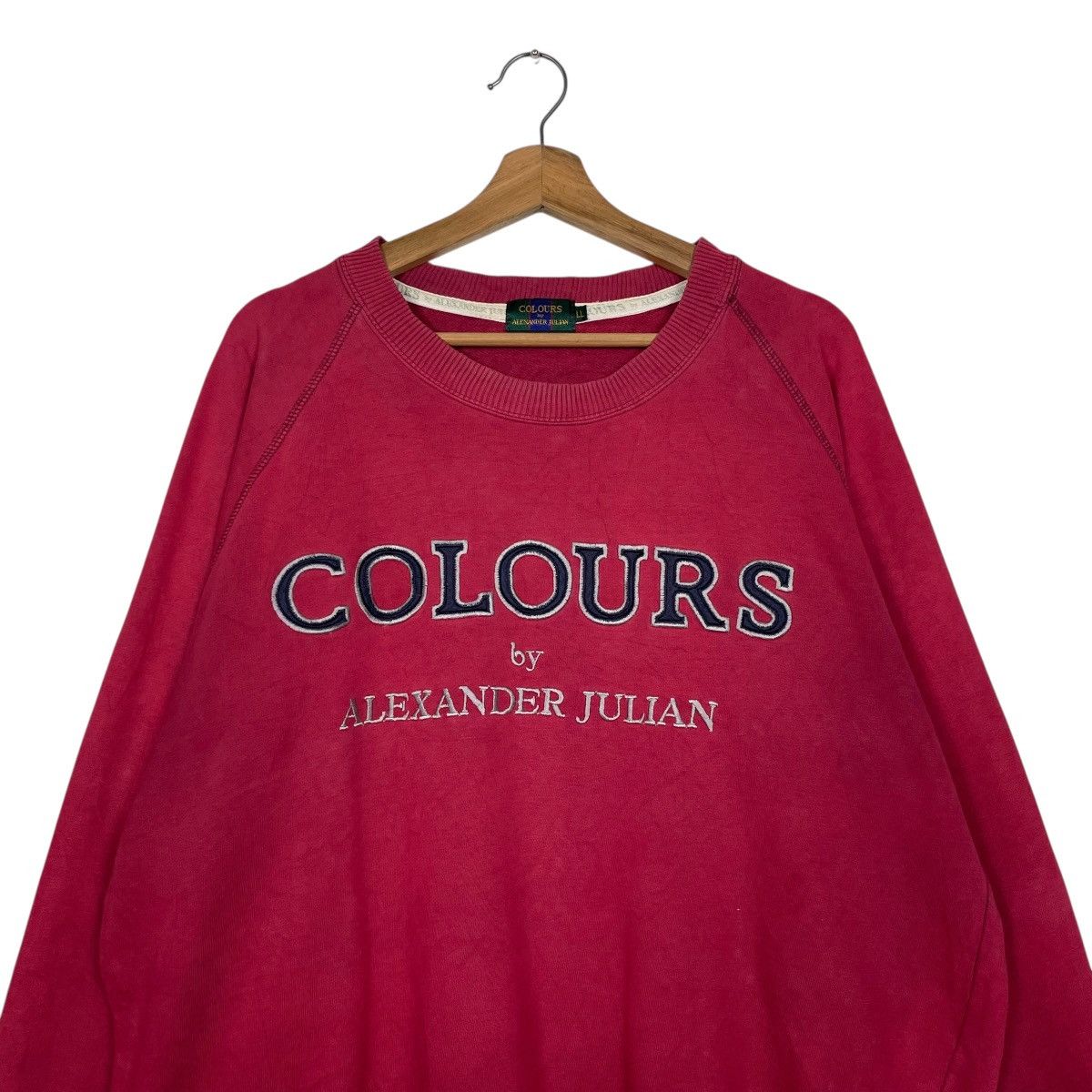 Alexander Julian Colours By Alexander Julian Crewneck Sweatshirt Size US XL / EU 56 / 4 - 2 Thumbnail