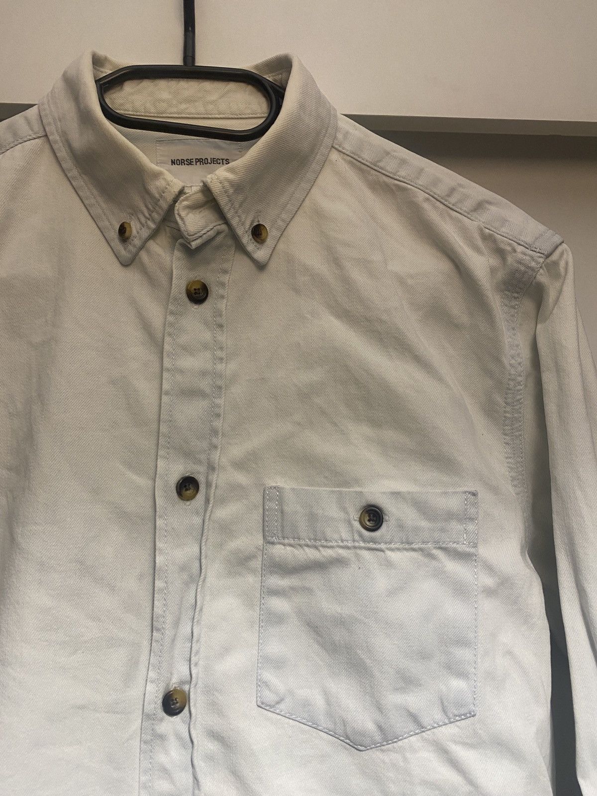 Norse Projects Norse projects denim shirt button up Size US M / EU 48-50 / 2 - 5 Thumbnail