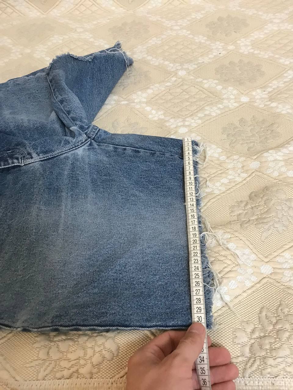 Southpole 🔥 Crazy Y2K Polar Co Southpole Logo Denim JNCO Skate Shorts Size US 32 / EU 48 - 10 Thumbnail