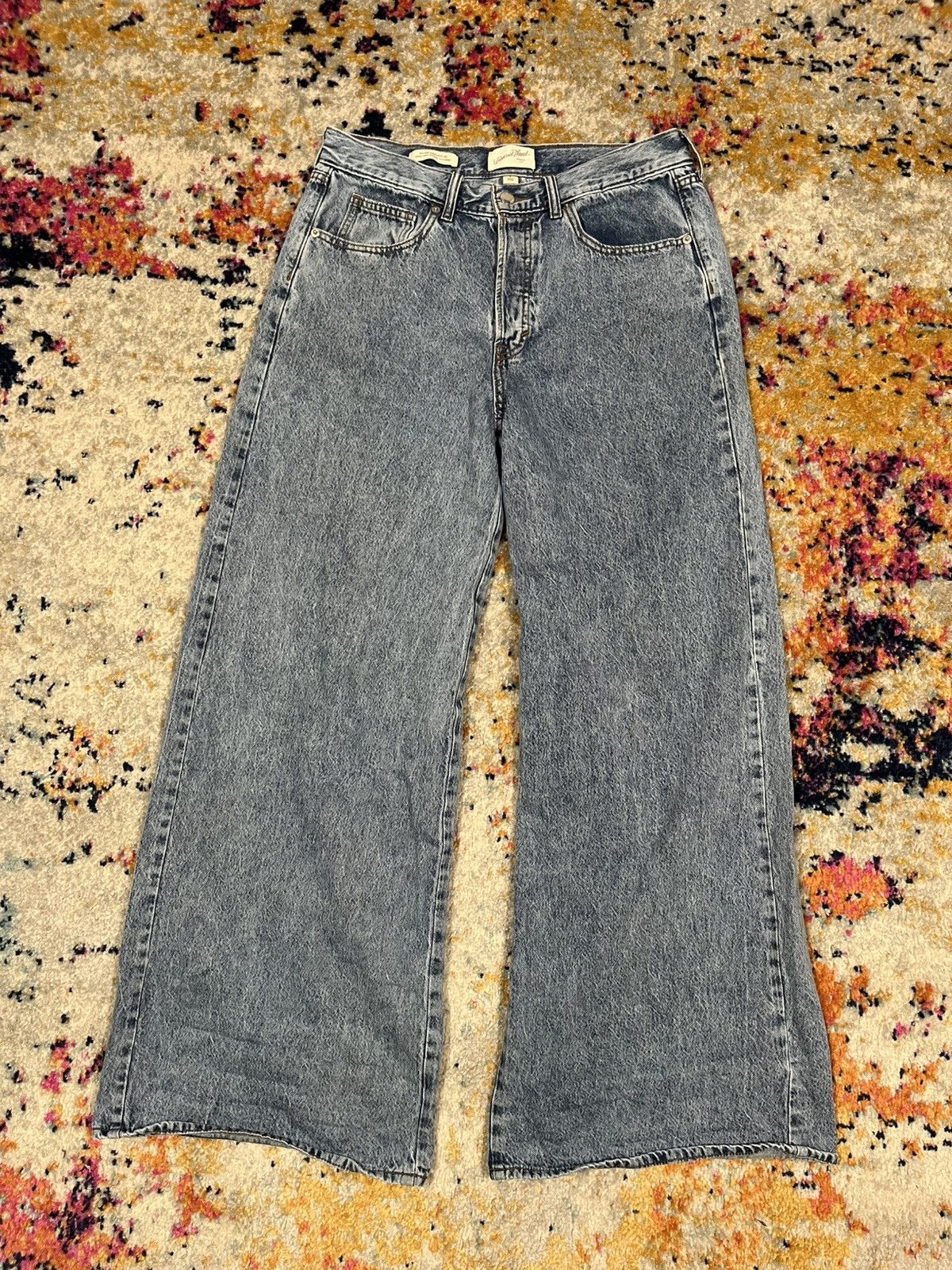 Vintage Baggy Jeans 30 Size US 30 / EU 46 - 2 Thumbnail