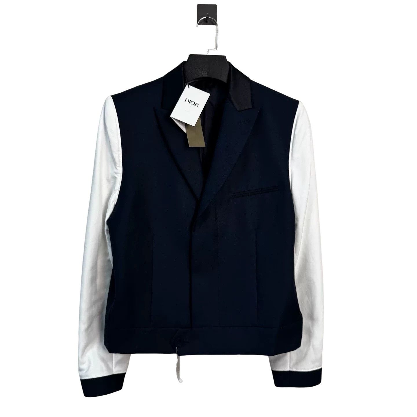 Dior Dior Contrast Sleeve Bomber Jacket Size S Size US S / EU 44-46 / 1 - 1 Thumbnail