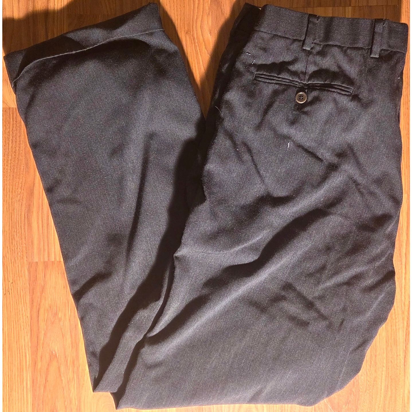 Brooks Brothers Brooks Brothers Dark Grey Dress Pants - W40 L32 Size US 40 / EU 56 - 2 Thumbnail