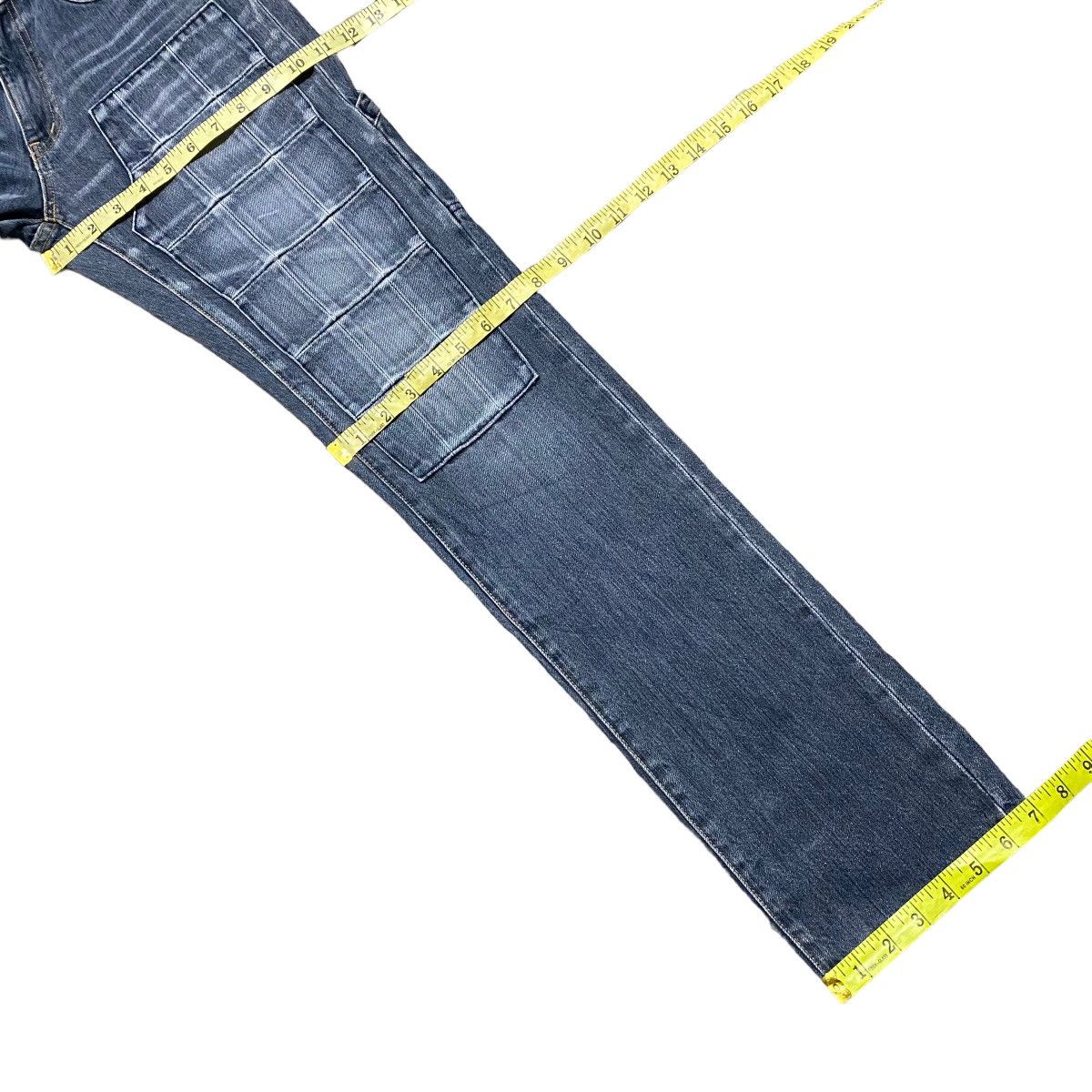 Hysteric Glamour OZONE ROCKS Denim Double Knee Carpenter Pants Size US 31 - 16 Thumbnail