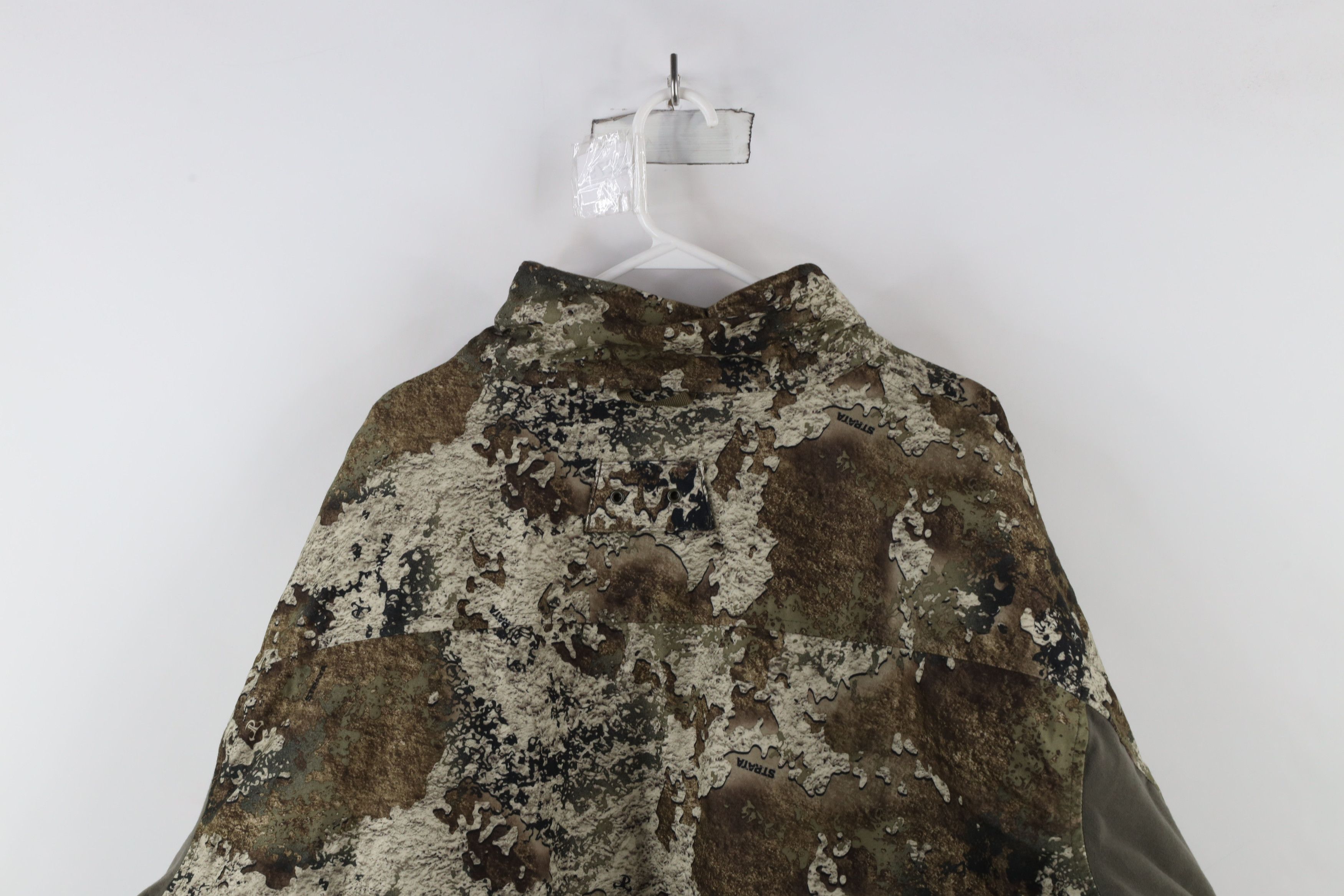 Vintage Vintage Streetwear Quilted Strata Camouflage Full Zip Jacket Size US XXL / EU 58 / 5 - 12 Thumbnail