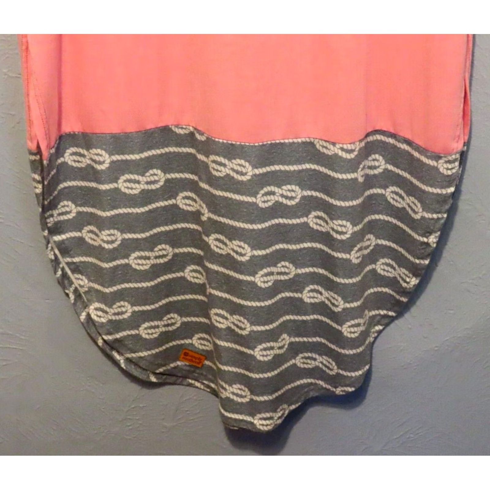 Pinko Simply Southern Maxi Dress Women M Medium Green Gray Pink Striped Short Sleeve Polyester Long Dress Size M / US 6-8 / IT 42-44 - 2 Thumbnail