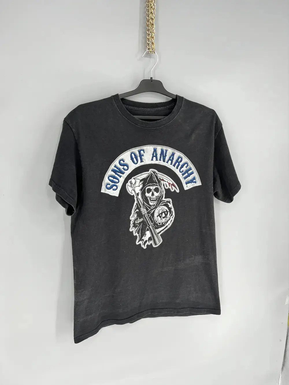Band Tees Vintage SOA Sons Of Anarchy Vintage Band Graphic Tee Faded Size US L / EU 52-54 / 3 - 2 Thumbnail