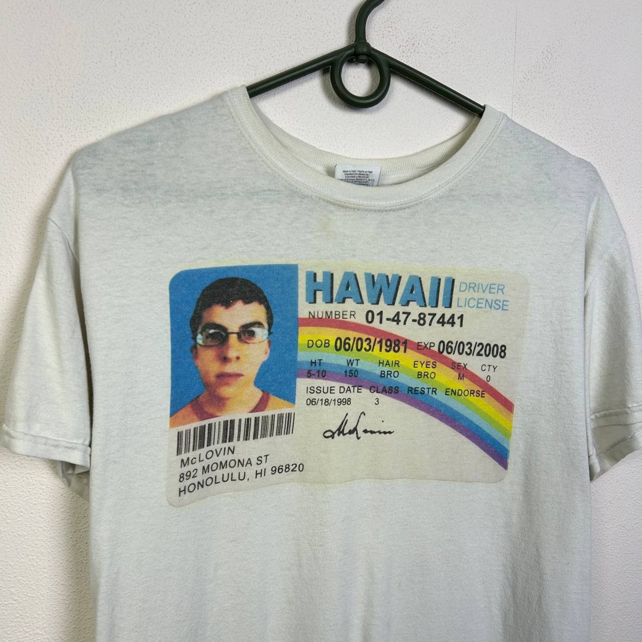 Cartoon Network Vintage Superbad McLovin Hawaiian Movie 2000s tee Size US S / EU 44-46 / 1 - 2 Thumbnail