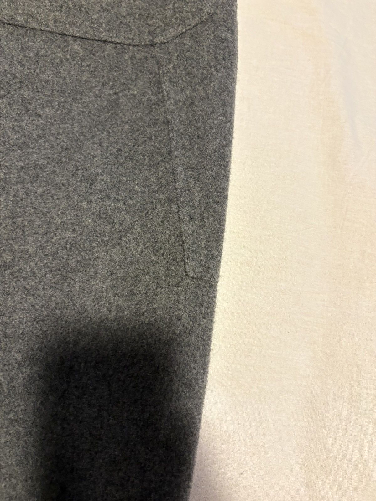 Jil Sander Jil Sander thick wool wide leg trousers. Size US 30 / EU 46 - 10 Thumbnail