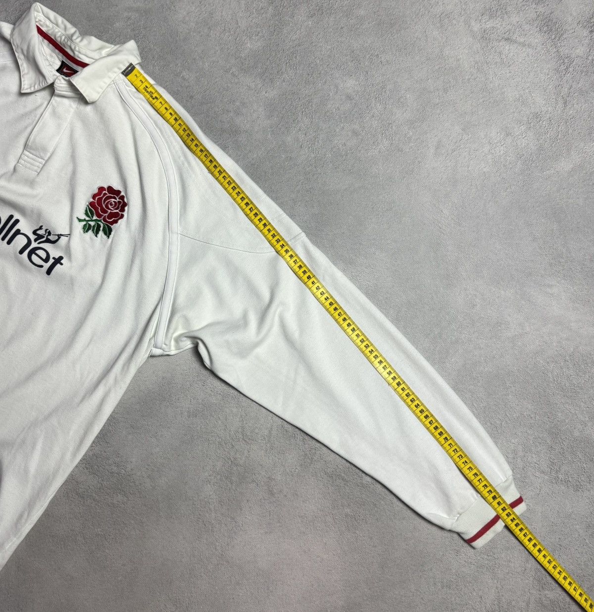 Nike England 1999 2000 Home Rugby Shirt Long Sleeve Jersey Nike Size US XXL / EU 58 / 5 - 21 Thumbnail