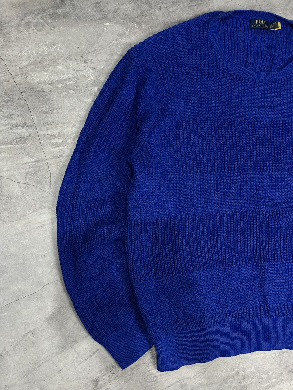 Polo Ralph Lauren × Vintage Vintage Knit Polo Ralph Lauren Golf Sweatshirt Oldmoney Size US XXL / EU 58 / 5 - 2 Thumbnail