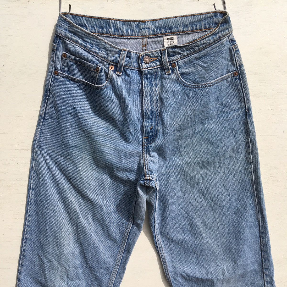 Levi's × Levi's Vintage Clothing × Vintage VINTAGE LEVIS 550 JEANS LIGHT BLUE SINGLE R Size US 31 - 15 Thumbnail