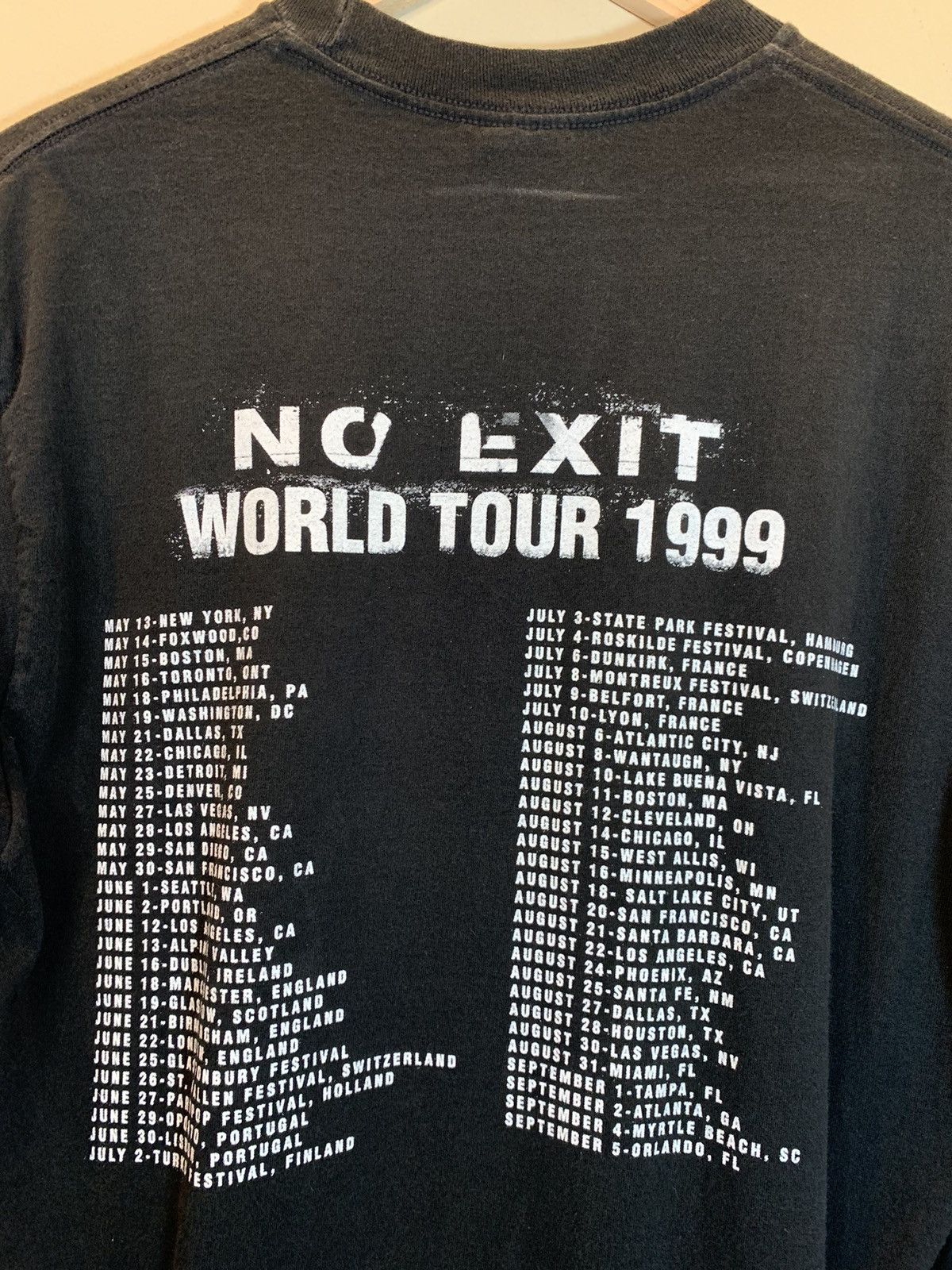 Band Tees × Vintage RARE* Vintage Blondie No Exit World Tour Single Stitch Shirt Size US XL / EU 56 / 4 - 4 Thumbnail